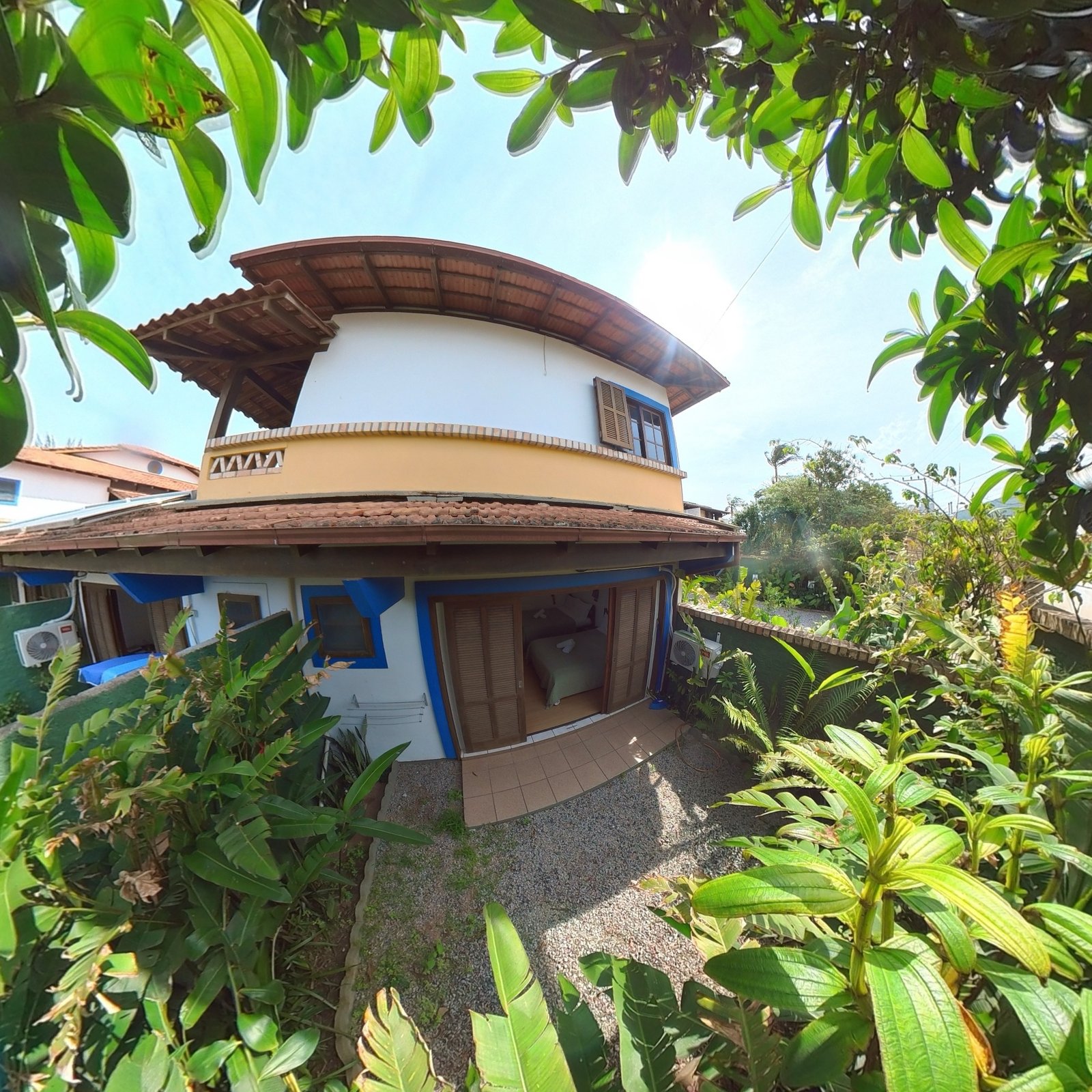 Pousada Natur Campeche - Jardim da suíte térrea